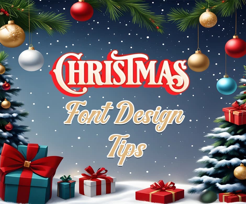 Christmas Font Design Tips for Eye-Catching Holiday Content