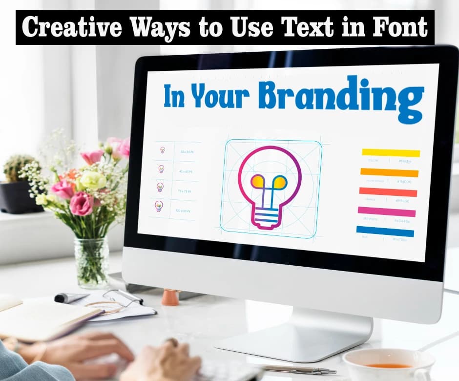 Creative Ways to Use Text in Font in Your Branding