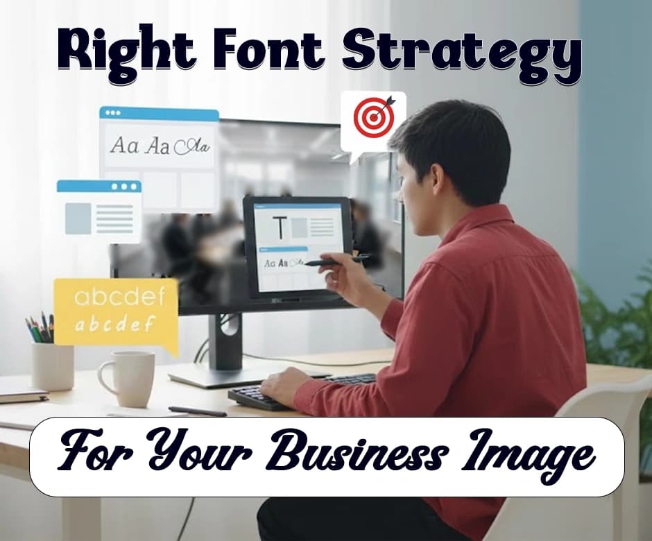How Right Fonts Help Strengthen Your Business Image