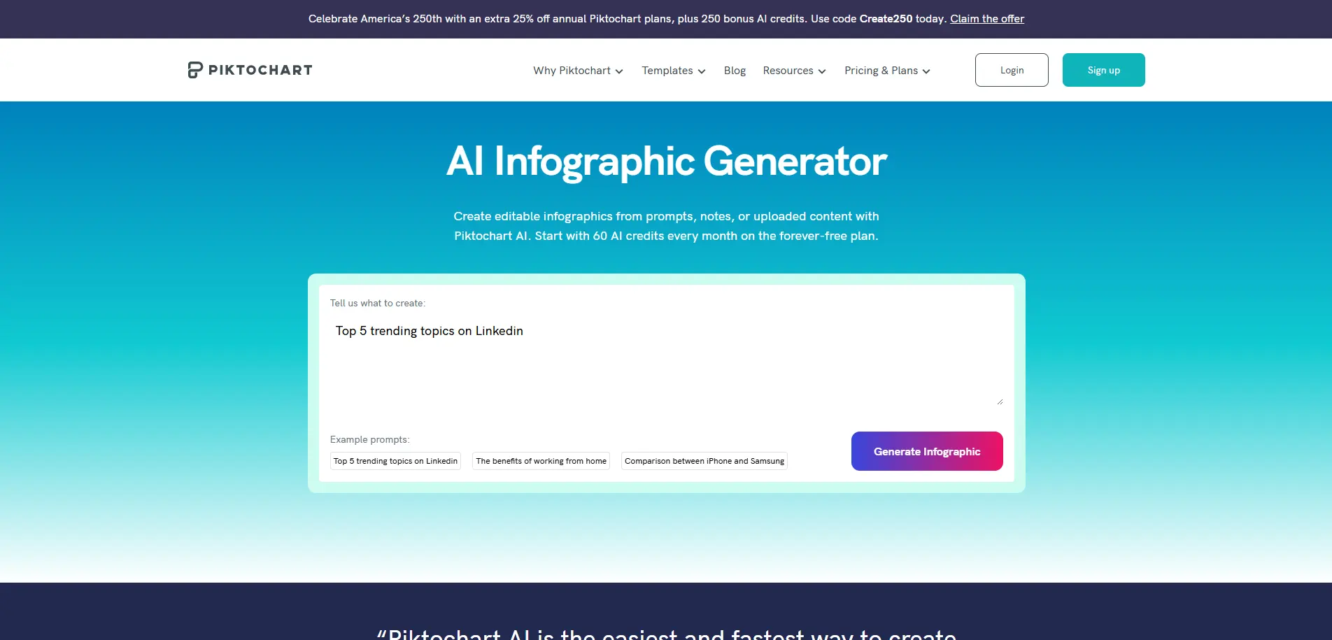 Piktochart AI