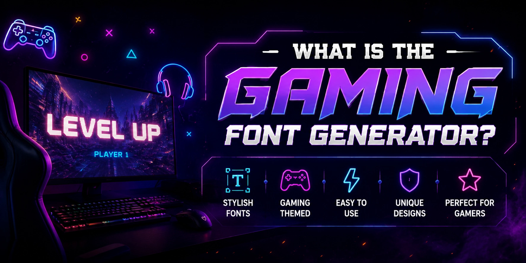 What Is the Gaming Font Generator