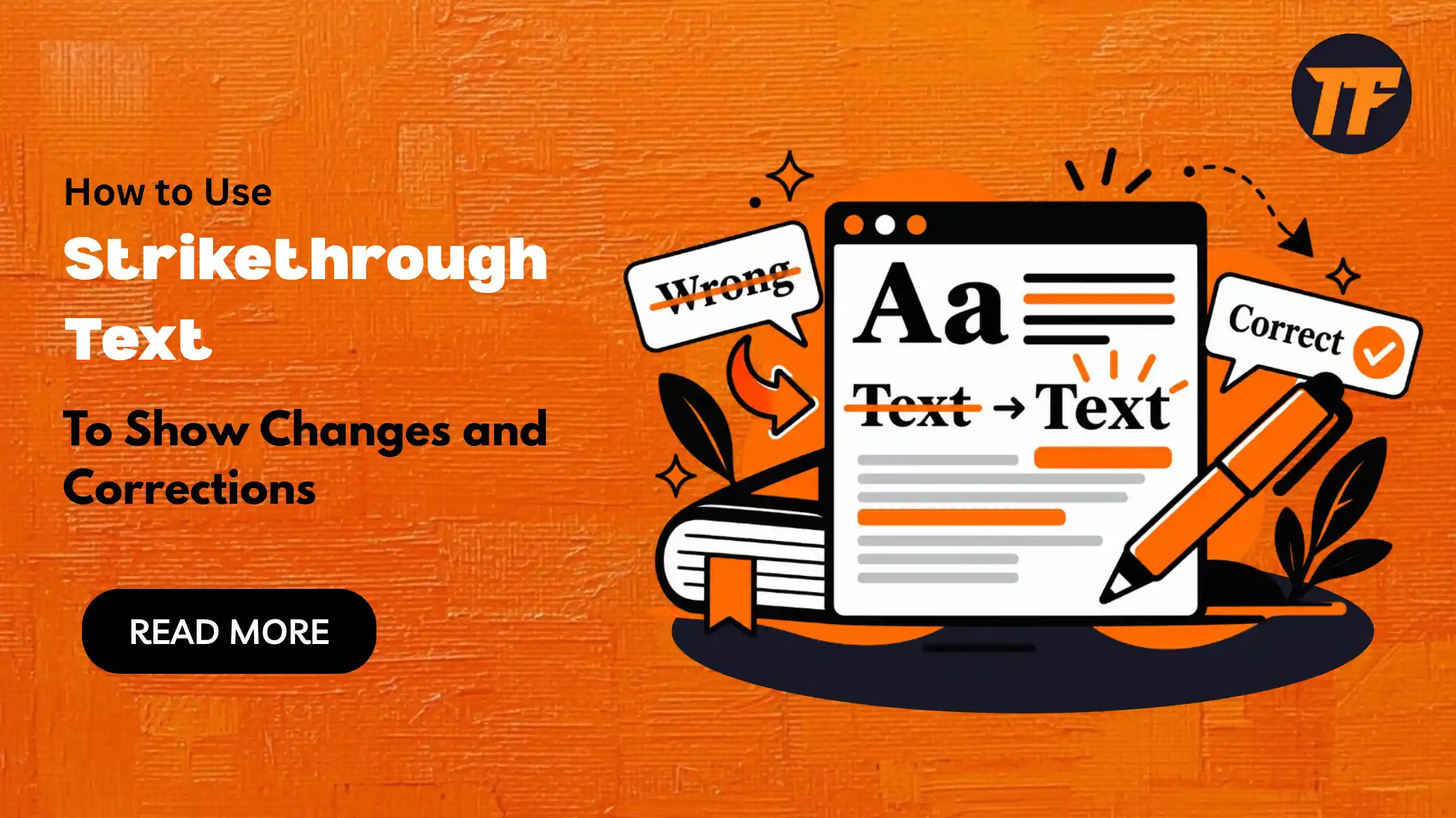 How to Use Strikethrough Text to Show Changes and Corrections
