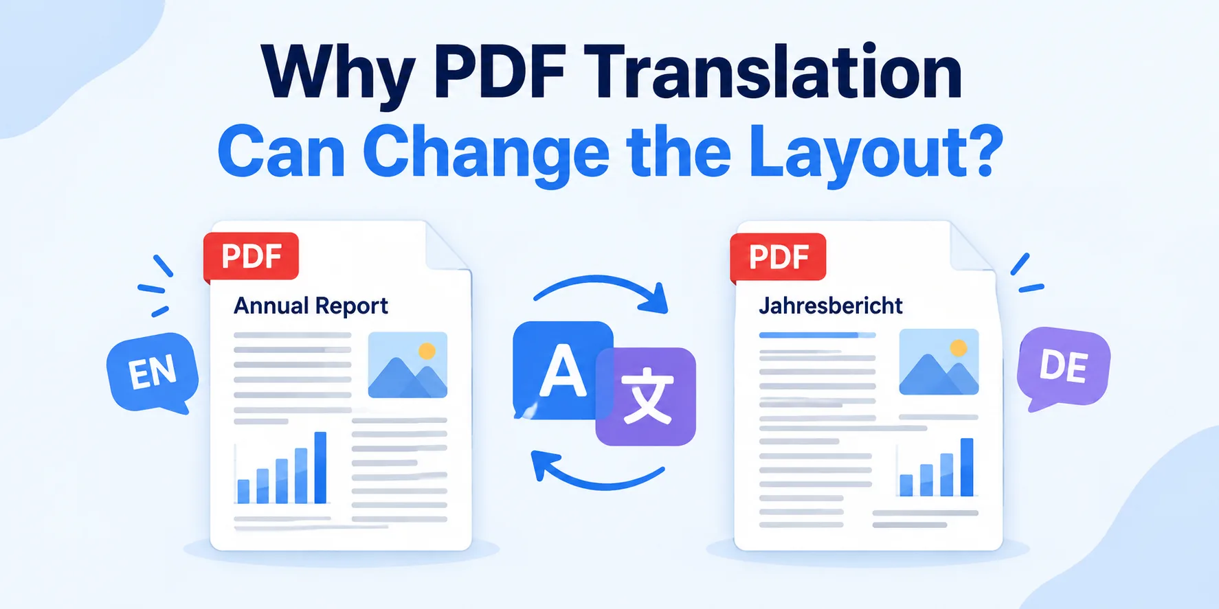 PDF Translation Can Change the Layout