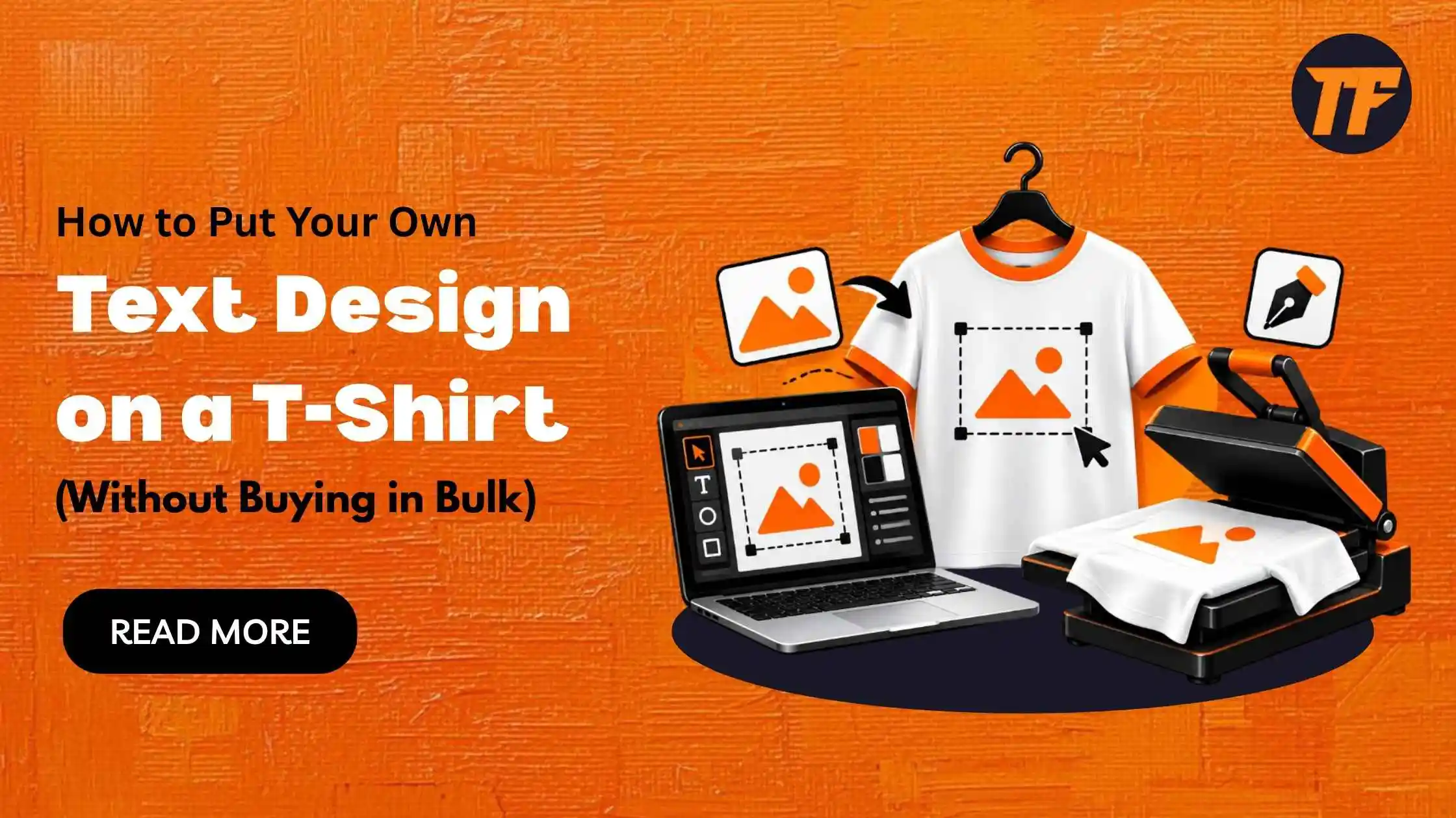 How to Put Your Own Text Design on a T-Shirt (Without Buying in Bulk)